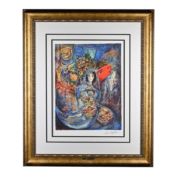 Marc Chagall Bella 1931 Framed Giclée Print | Museum Quality Fine Art Reproduction | Elegant Wall Decor | Gift for Art Lover