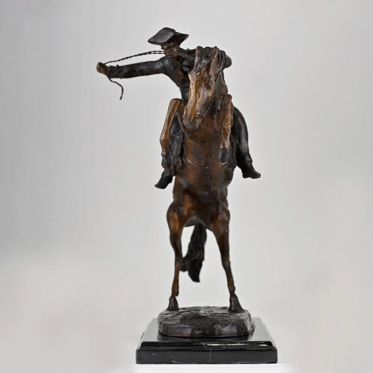 Bronco Buster Bronze Statue Sculpture by Frederic Remington