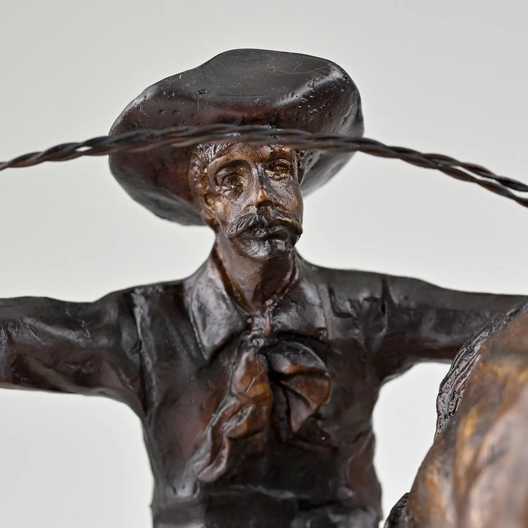 Bronco Buster Bronze Statue Sculpture by Frederic Remington