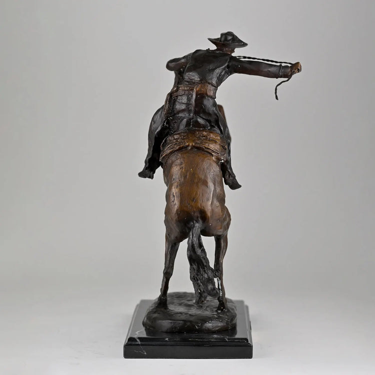 Bronco Buster Bronze Statue Sculpture by Frederic Remington