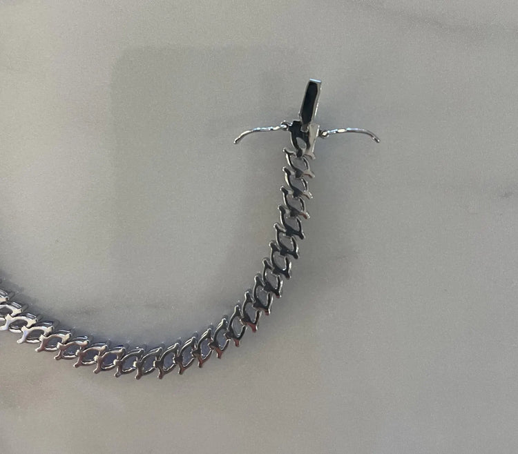 Tanzanite Tennis Bracelet | Elegant Marquise Cut Gemstone Jewlry