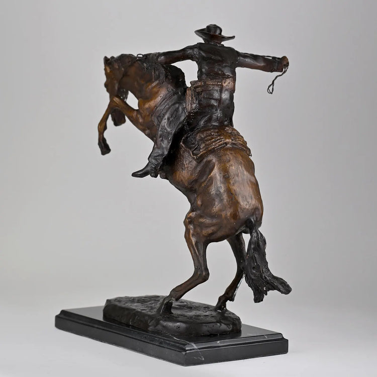 Bronco Buster Bronze Statue Sculpture by Frederic Remington
